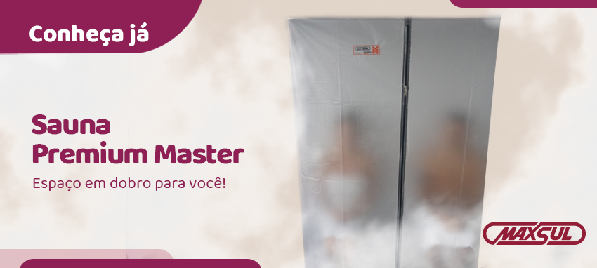 Conheça a Sauna MaxSul Premium Master